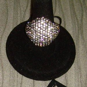 NEW ROCO by Rodrigo Otazu Hemitite/Clear RS Ring